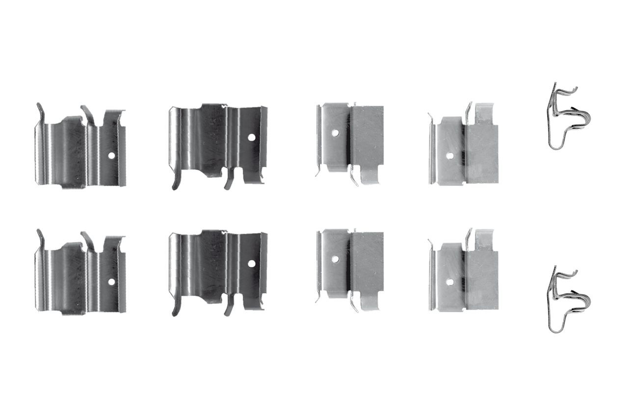 1987474321 Bosch Kit de molas de fixação de sapatas de disco dianteiras