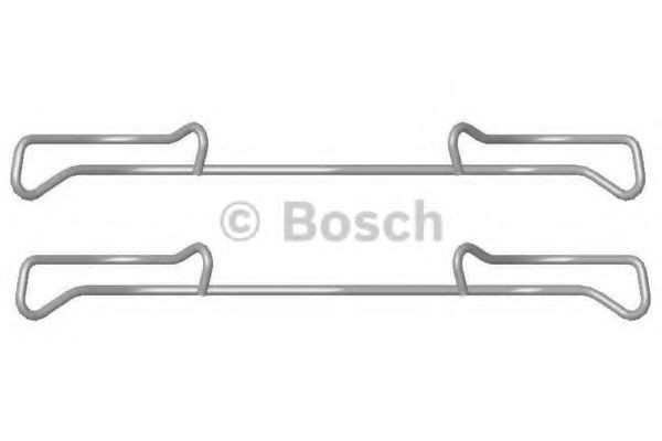 Compre 1987474432 Bosch Kit de molas de fixação de sapatas de disco dianteiras