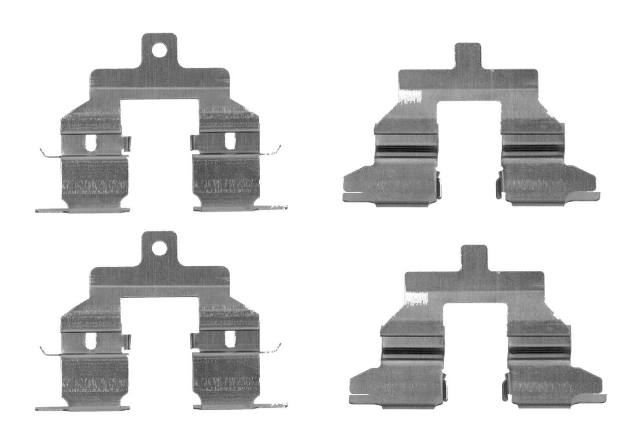 1987474715 Bosch Kit de molas de fixação de sapatas de disco traseiras