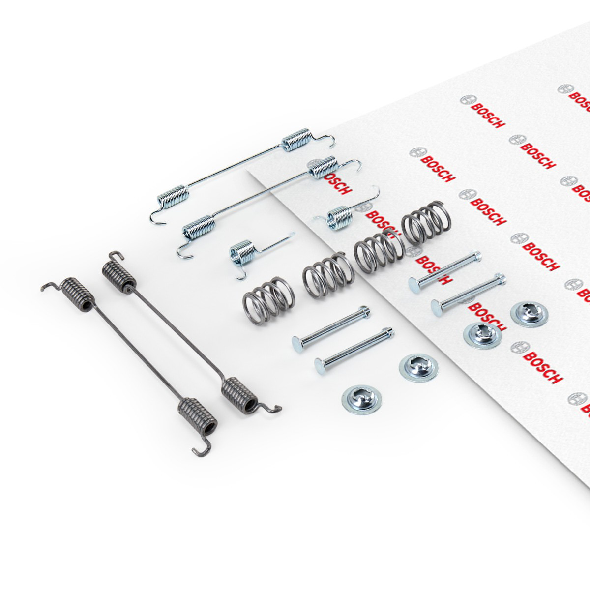 1987475255 Bosch Kit de montagem das sapatas traseiras de tambor