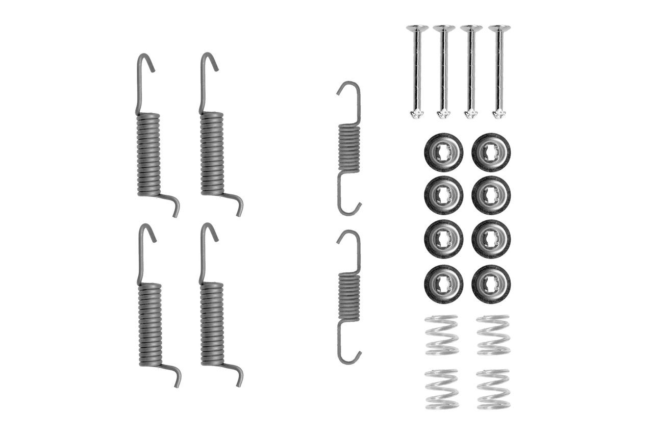 1987475320 Bosch Kit de montagem das sapatas traseiras de tambor