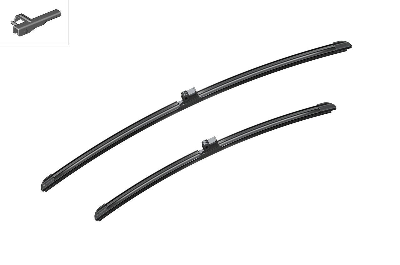 Compre 3397007072 Bosch Limpa-pára-brisas do pára-brisas, kit de 2 un.