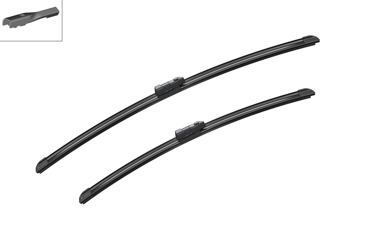Compre 3397007297 Bosch Limpa-pára-brisas do pára-brisas, kit de 2 un.