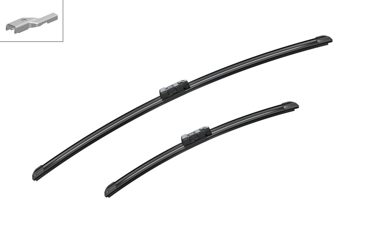 Compre 3397014543 Bosch Limpa-pára-brisas do pára-brisas, kit de 2 un.