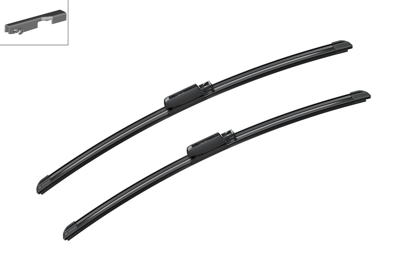 Compre 3397118934 Bosch Limpa-pára-brisas do pára-brisas, kit de 2 un.