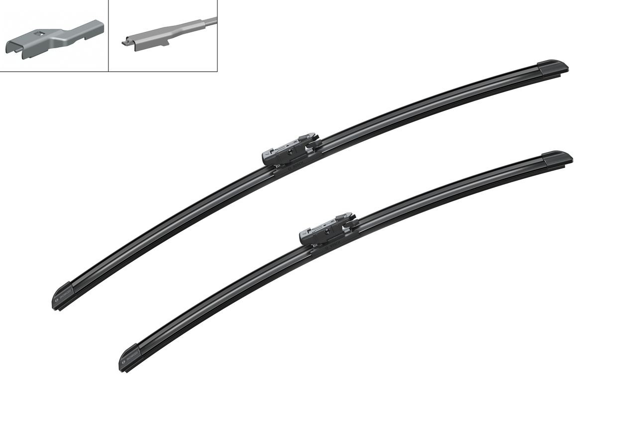 Compre 3397118966 Bosch Limpa-pára-brisas do pára-brisas, kit de 2 un.