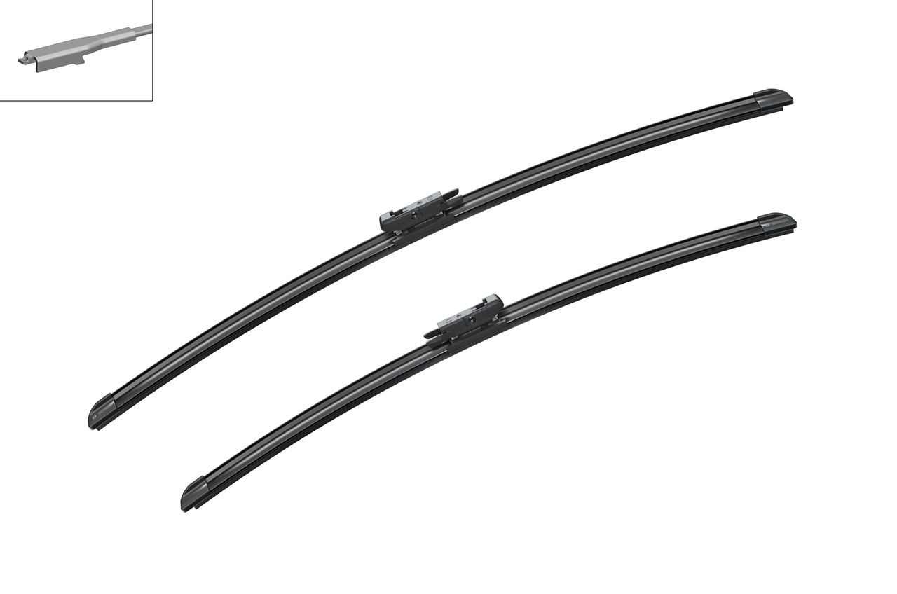 Compre 3397118967 Bosch Limpa-pára-brisas do pára-brisas, kit de 2 un.