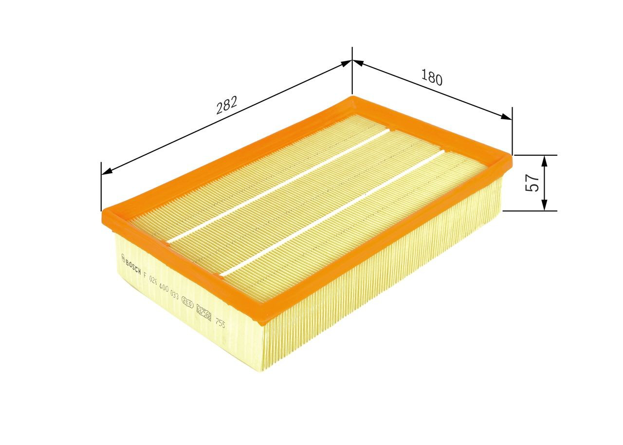 Filtro de ar F026400033 Bosch