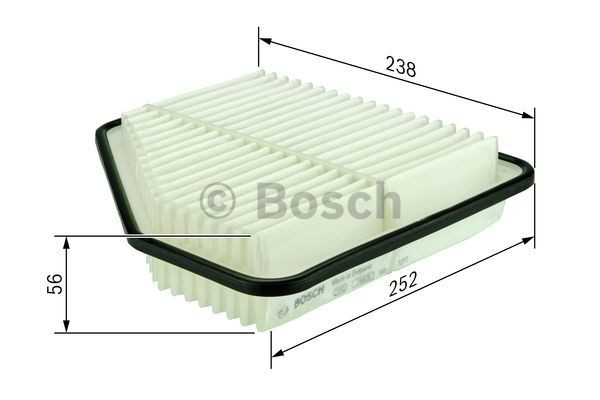 Filtro de ar F026400188 Bosch