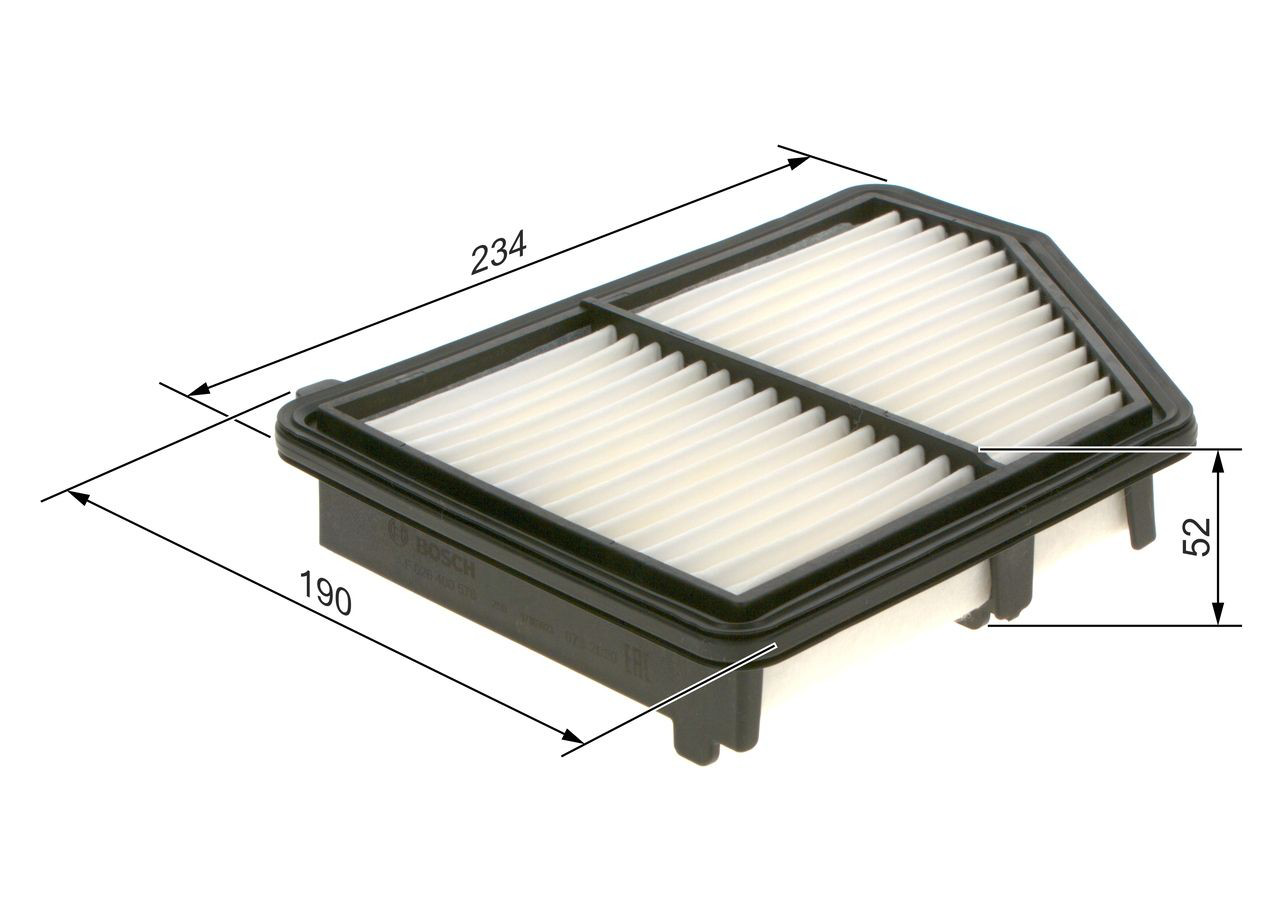 Filtro de ar F026400576 Bosch