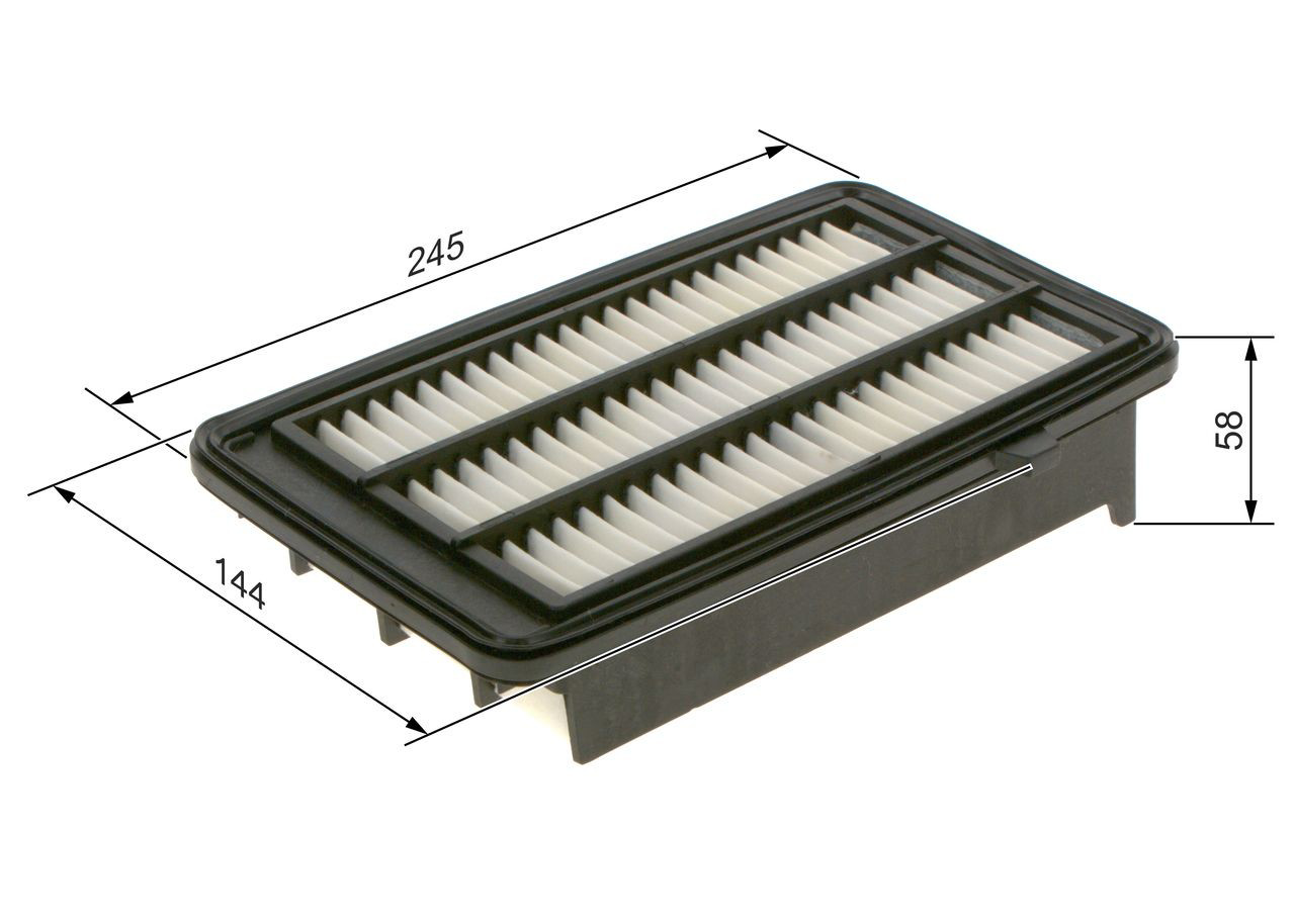 Filtro de ar F026400579 Bosch