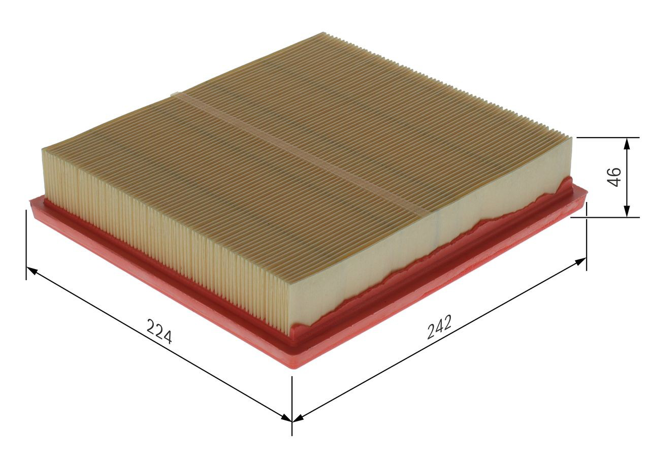 Filtro de ar F026400668 Bosch