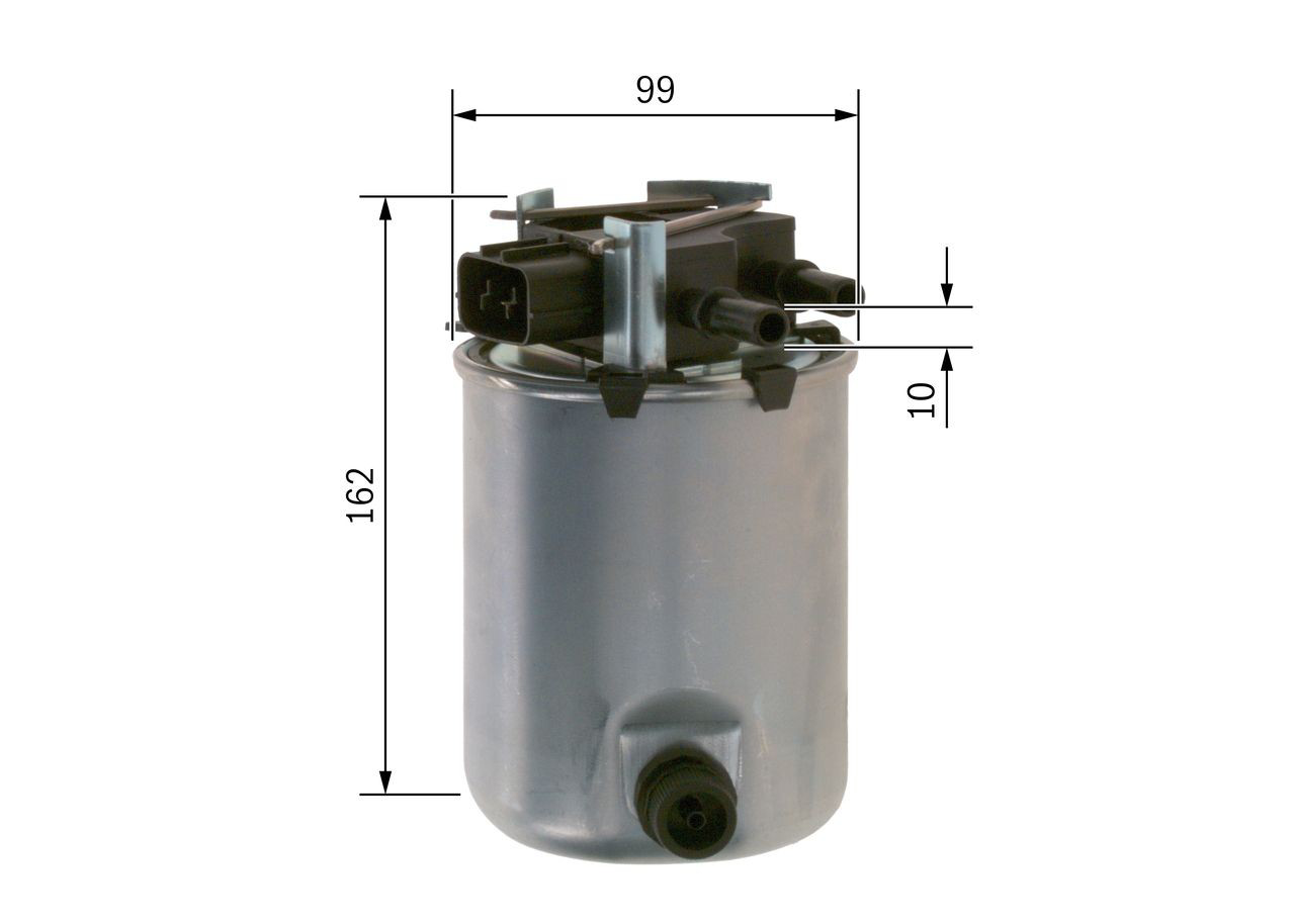 Filtro de combustível F026402201 Bosch