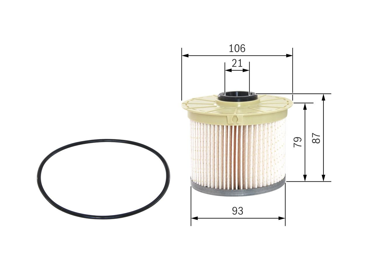 Filtro de combustível Bosch F026402861