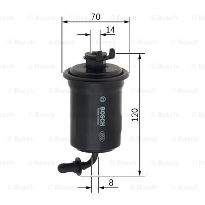 Filtro de combustível Bosch F026403757 preço, a partir de 15,56 USD