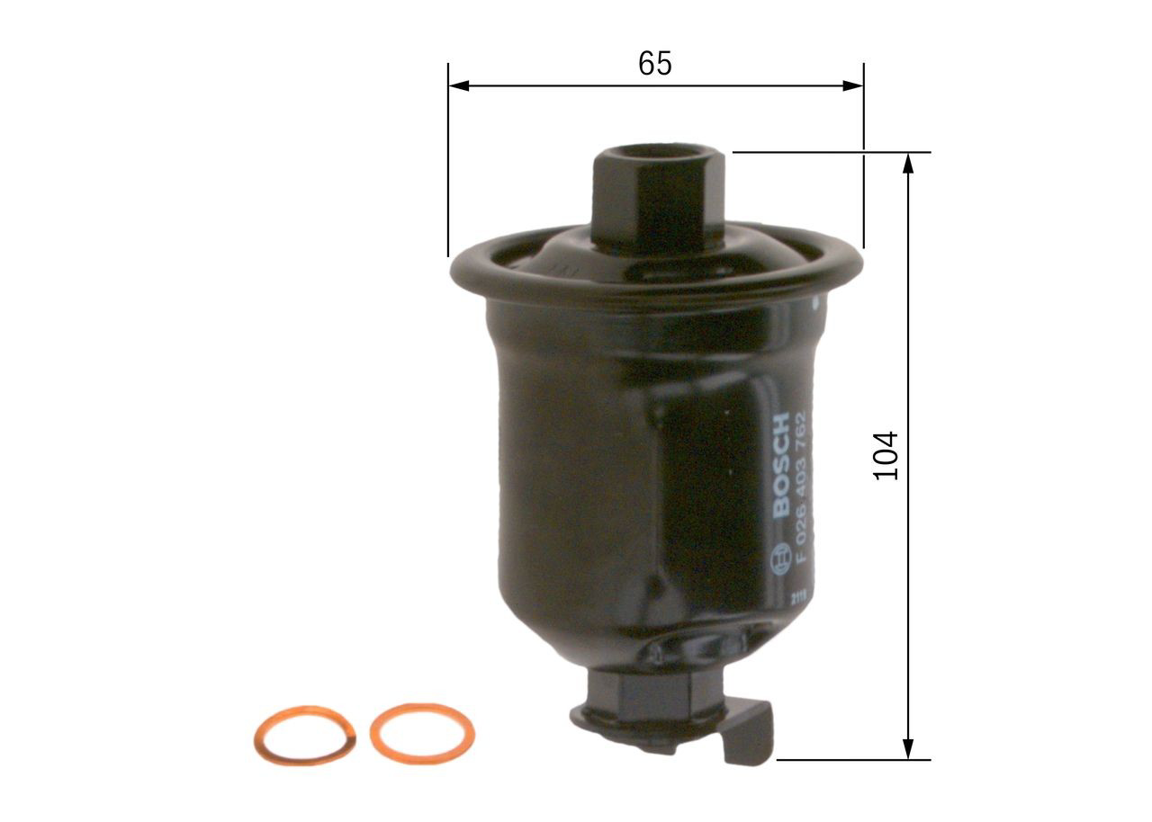 Filtro de combustível F026403762 Bosch