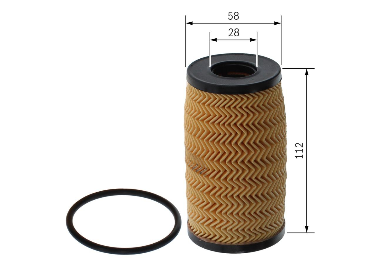 Filtro de óleo F026407317 Bosch