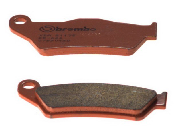 Sapatas do freio traseiras de disco 07BB04SD Brembo