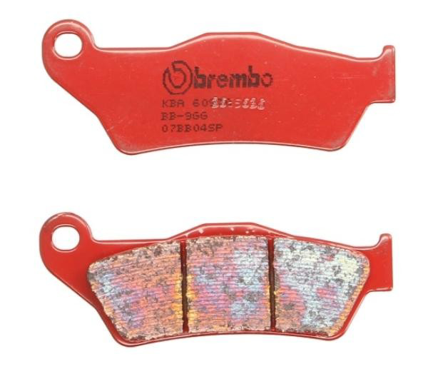 Compre 07BB04SP Brembo Sapatas do freio traseiras de disco