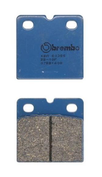 07BB1408 Brembo Sapatas do freio dianteiras de disco