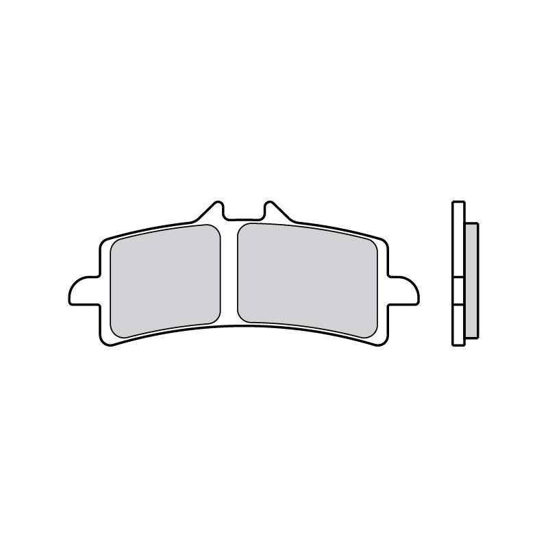 Sapatas do freio dianteiras de disco Brembo 07BB37LA preço, a partir de 52,80 USD
