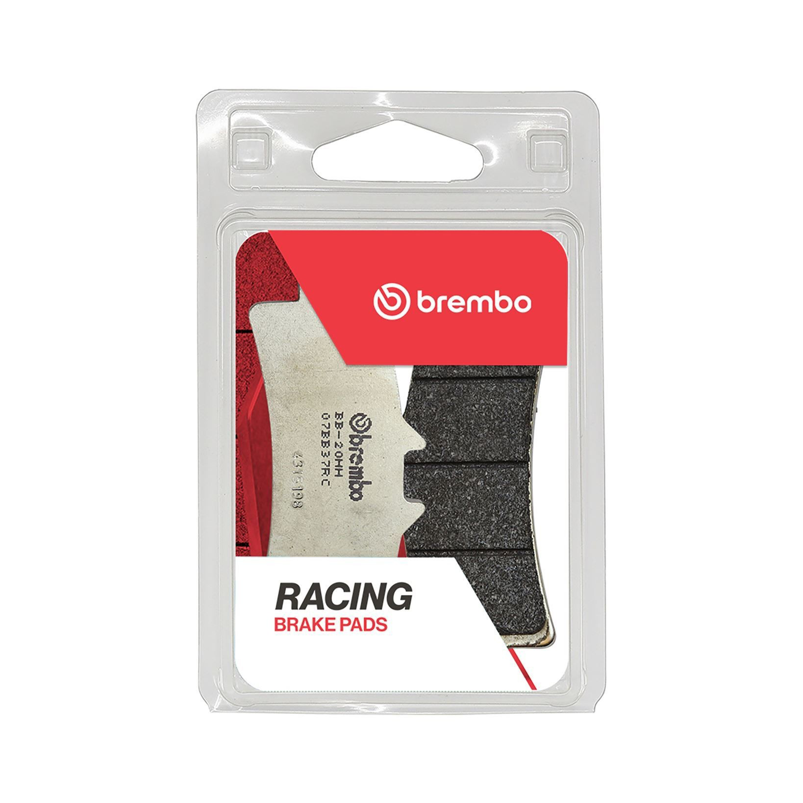 07BB37RC Brembo Sapatas do freio dianteiras de disco