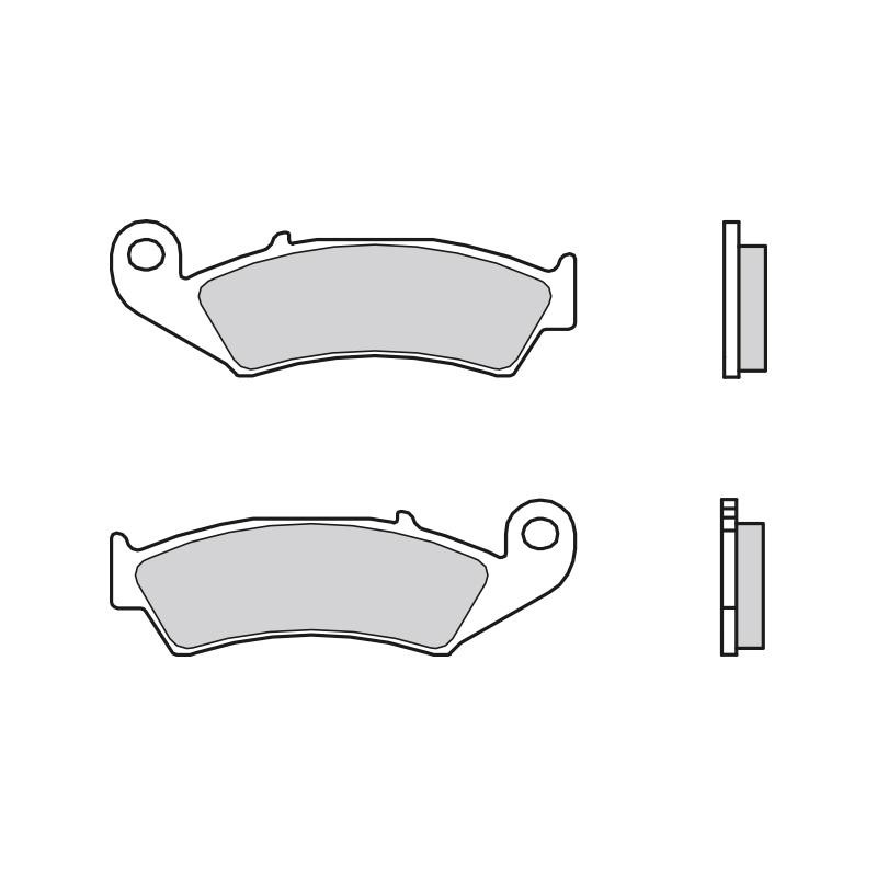 07HO3005 Brembo Sapatas do freio dianteiras de disco