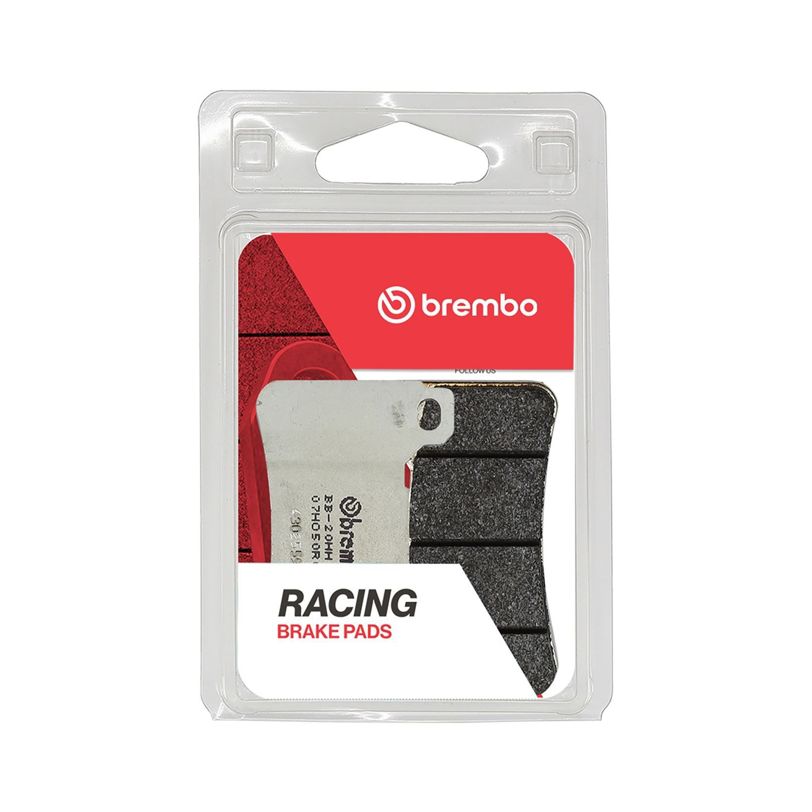 07HO50RC Brembo Sapatas do freio dianteiras de disco