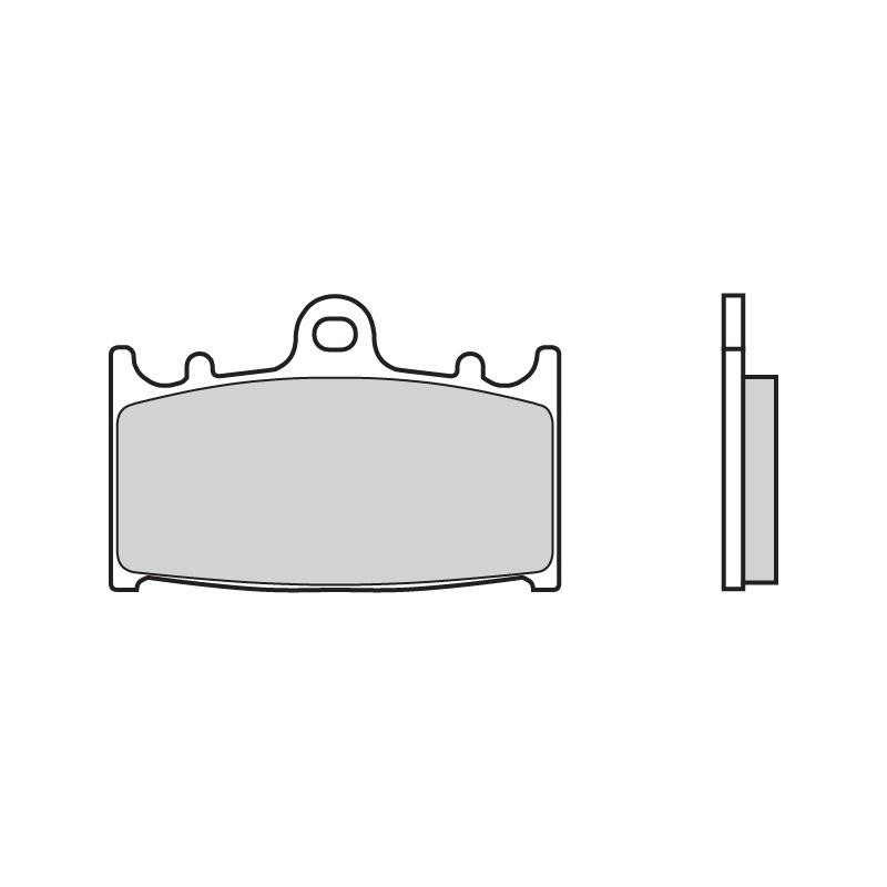 Sapatas do freio dianteiras de disco Brembo 07KA13SA preço, a partir de 27,31 USD