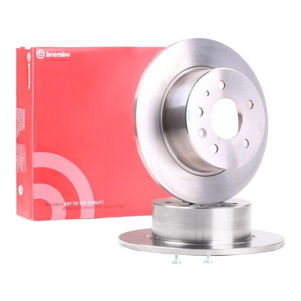 Disco do freio traseiro 08139540 Brembo