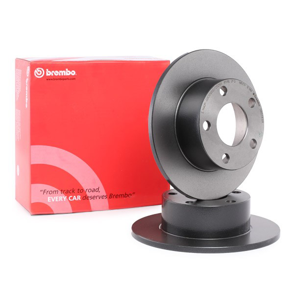Compre 08574311 Brembo Disco do freio traseiro