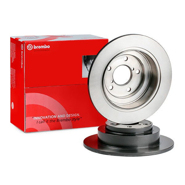 Disco do freio traseiro 08689711 Brembo
