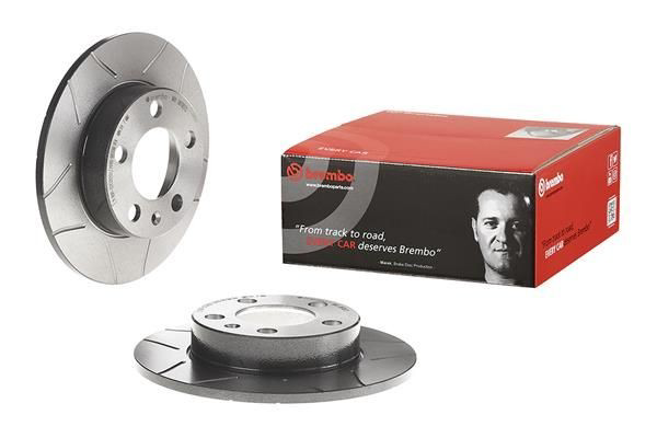 08716575 Brembo Disco do freio traseiro