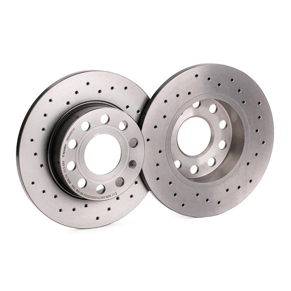 Disco do freio traseiro 0894881X Brembo