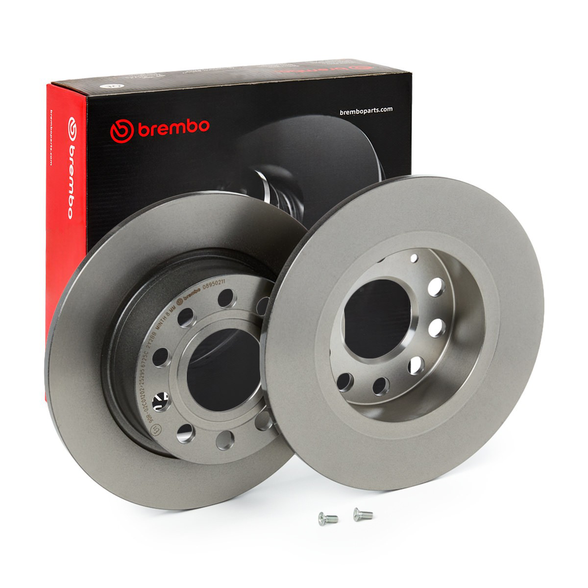 Disco do freio traseiro 08950211 Brembo