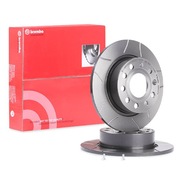 Disco do freio traseiro 08950275 Brembo