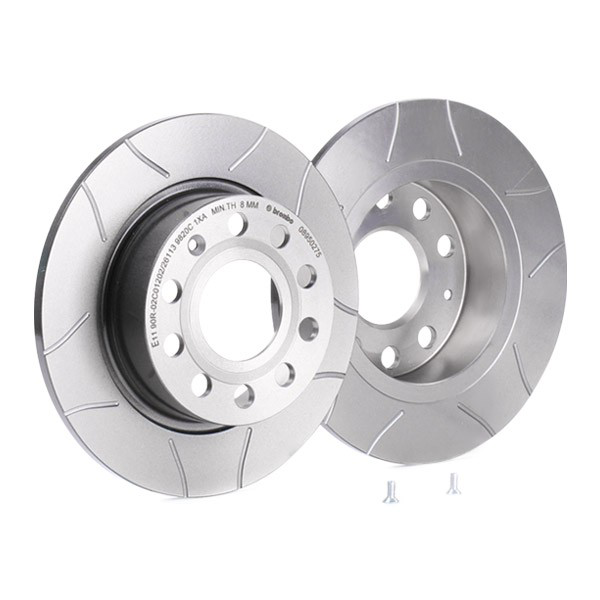 Disco do freio traseiro Brembo 08950275