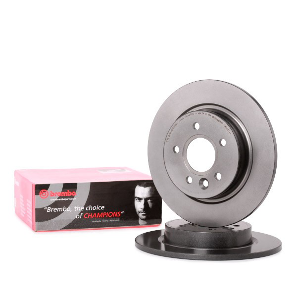 Disco do freio traseiro Brembo 08997511