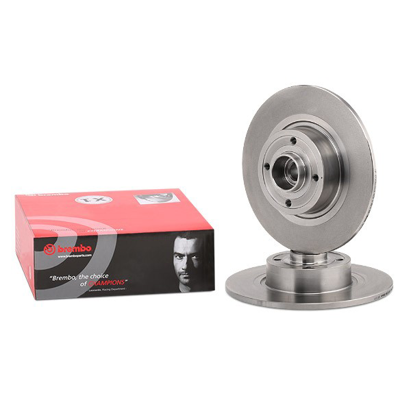 Disco do freio traseiro 08A13517 Brembo