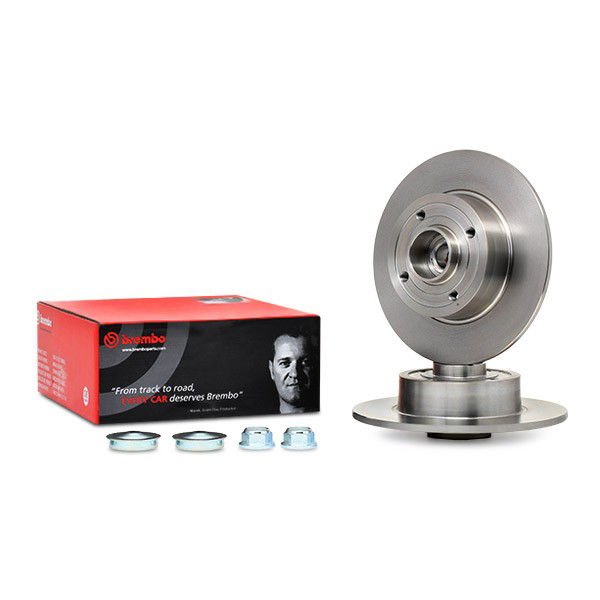 Disco do freio traseiro 08A14117 Brembo