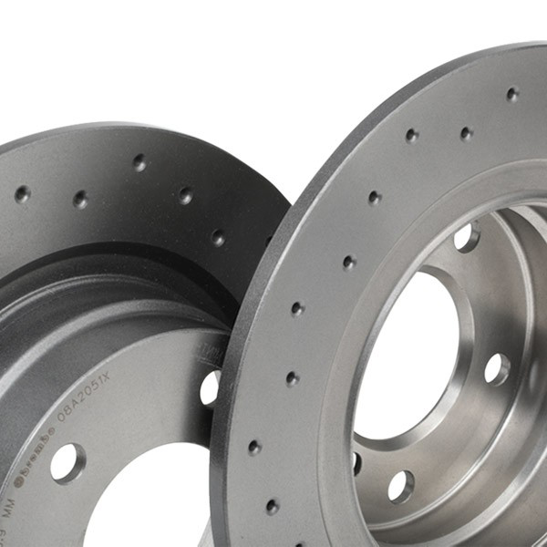 Compre 08A2051X Brembo Disco do freio traseiro