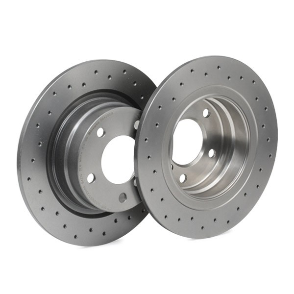 Disco do freio traseiro 08A2051X Brembo