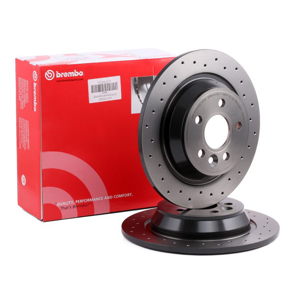 Compre 08A5401X Brembo Disco do freio traseiro