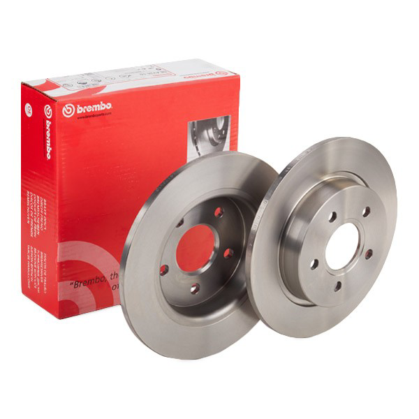 Disco do freio traseiro Brembo 08A72510