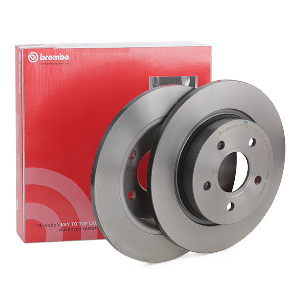 Disco do freio traseiro Brembo 08A72511 preço, a partir de 37,38 USD