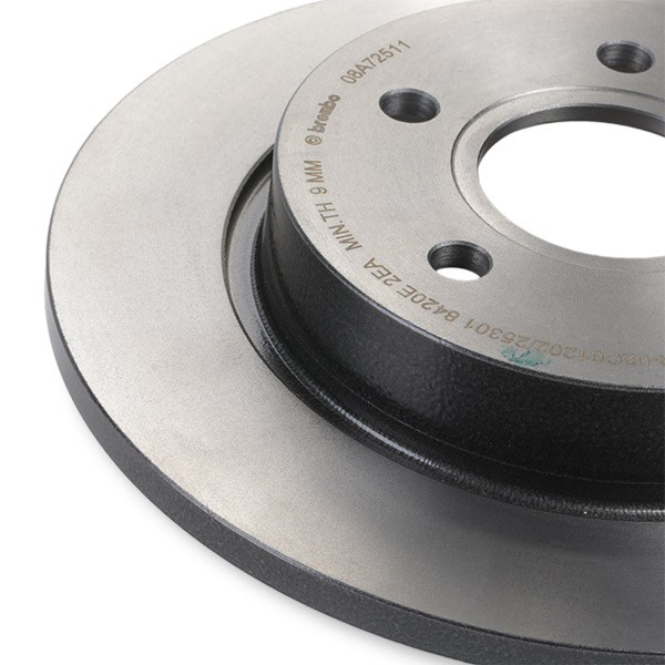 Disco do freio traseiro 08A72511 Brembo