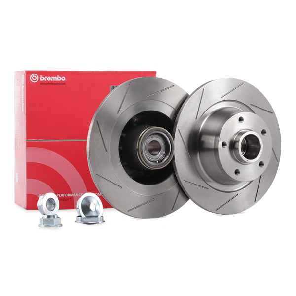 Disco do freio traseiro 08A75347 Brembo