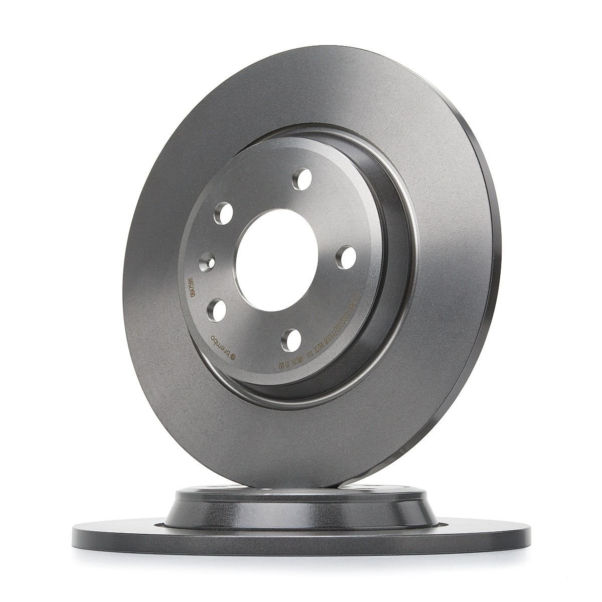 Disco do freio traseiro 08A75911 Brembo