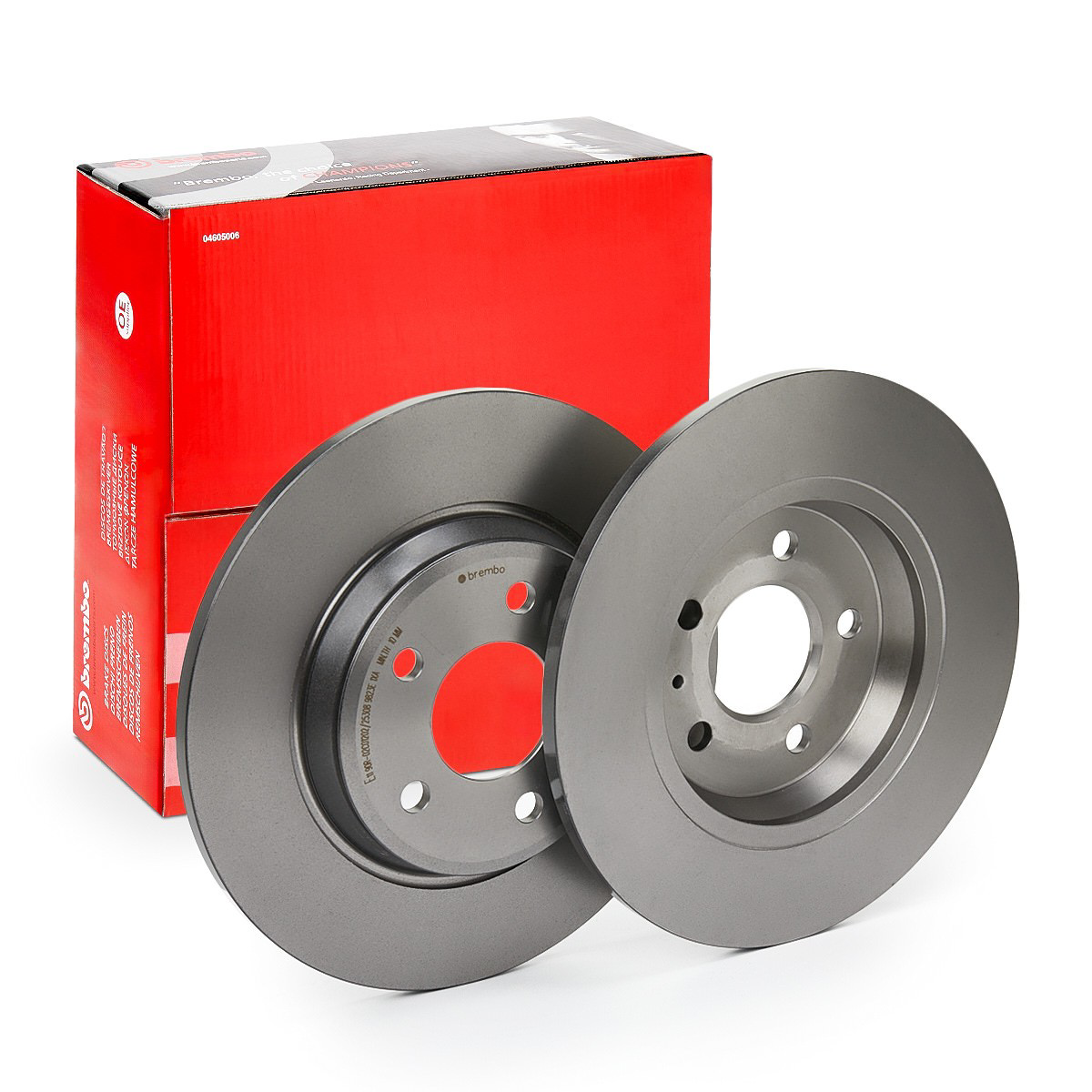 Disco do freio traseiro Brembo 08A75911
