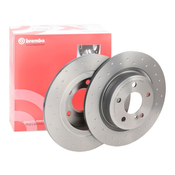 Compre 08B3484X Brembo Disco do freio traseiro